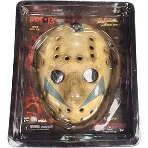 NECA Friday the 13th V A New Beginning JASON VOORHEES Hockey Mask PROP REPLICA